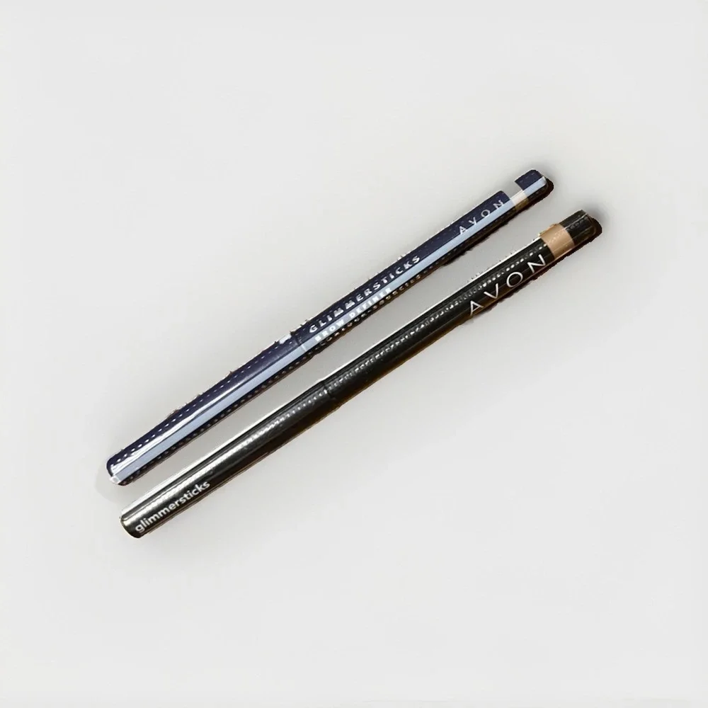 Avon True Color Eyebrow Brow Definer Color Blonde LOT 2 Pencils *discontinued*
